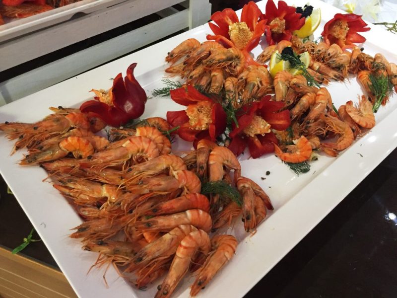 Anthemus Sea Beach Hotel dinner