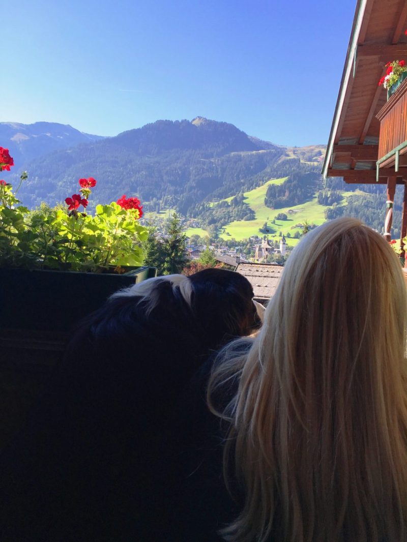 View to the Hahnenkamm