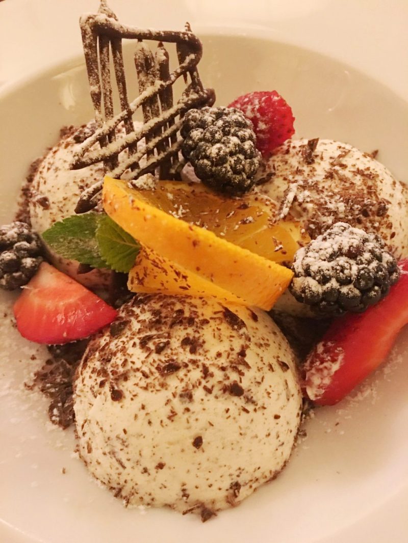 Savoy Restaurant Dessert