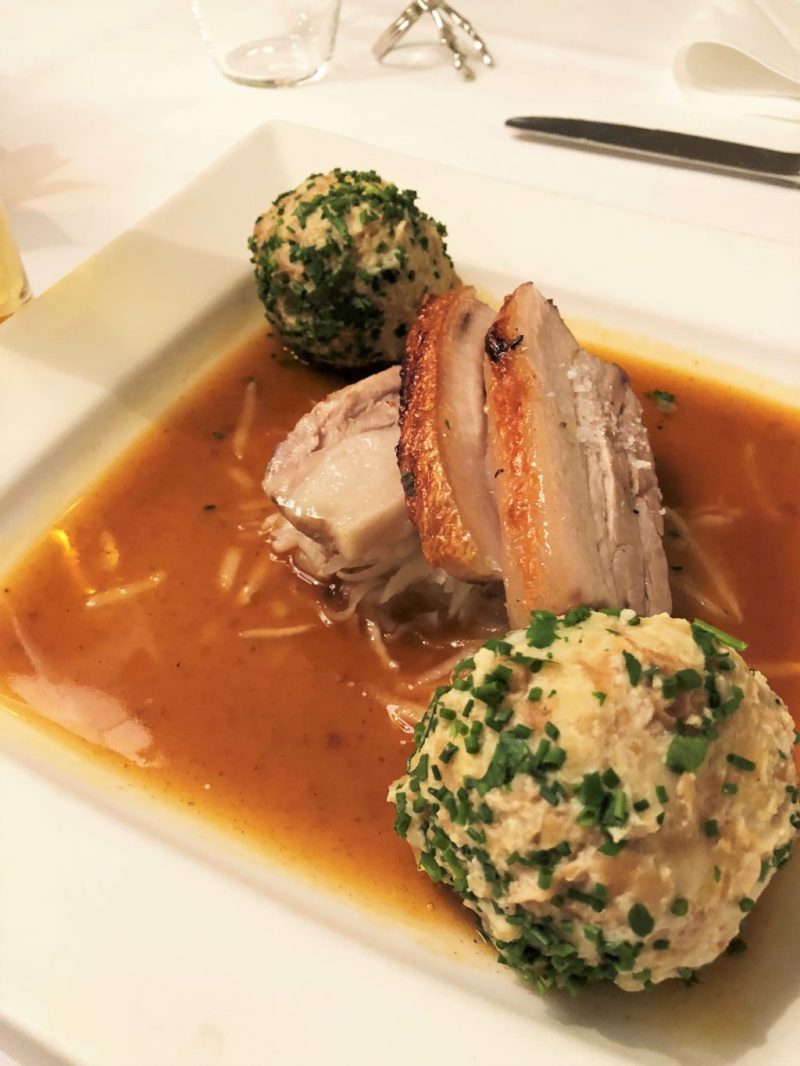 Romantik Hotel GMACHL dinner