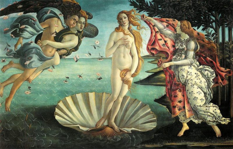 The Birth of Venus by Botticelli 