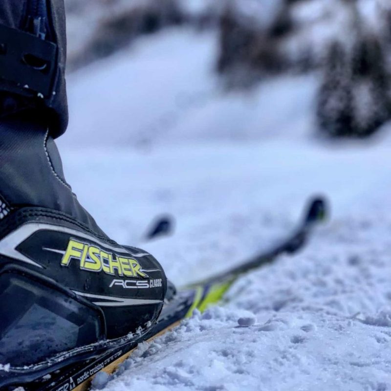 Cross-country skiing is up!